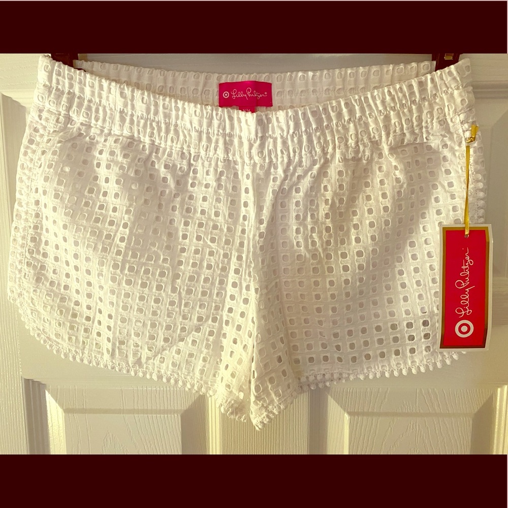 Lilly Pulitzer for Target Eyelet Shorts